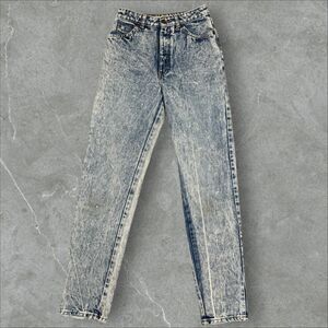 Vintage Gap Work Force High Rise Acid Wash Denim Jeans USA Made - Size 8/10